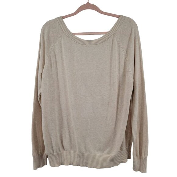 Torrid 100% Cotton Long Sleeve Skull Sweater Cream Size 2 - Picture 2 of 6